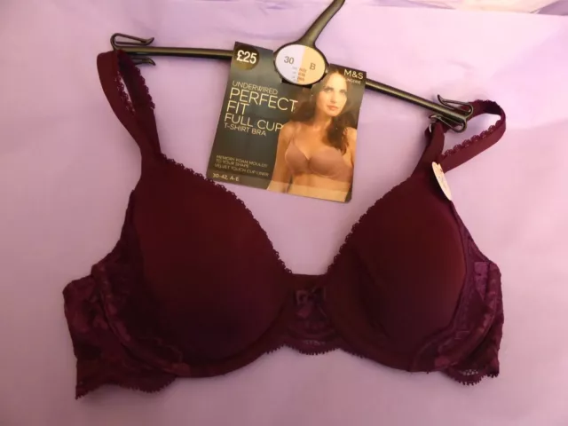 MARKS & SPENCER 30B 30D 32AA 32A 36AA new 2-pack pink/blue non