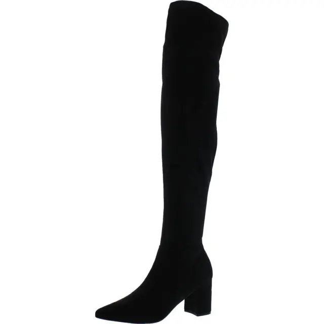 Steve Madden Womens Shaya Black Over-The-Knee Boots 10 Medium (B,M) BHFO 8502