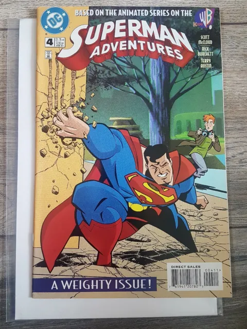 Superman Adventures #4 Cameo Live Draht Dc Comics