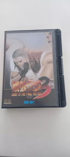 Boite du Jeu NeoGeo " Fatal Fury 3 " SNK