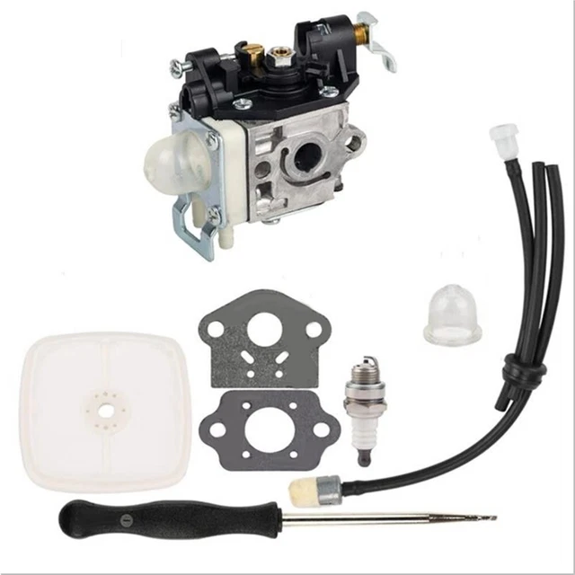 Kit Carburateur Complet + Filtre à Air + Bougie Pour Moteur Tecumseh VLV50 VLV55 VLV60 VLV65 VLV66 VLV126 6.5-6.75 HP Tondeuse à Gazon