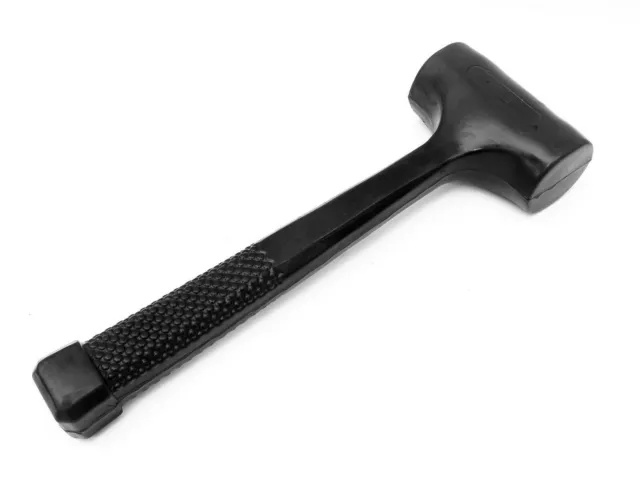 Marteau marteau sans recul marteau de dent en caoutchouc 900g noir sans recul