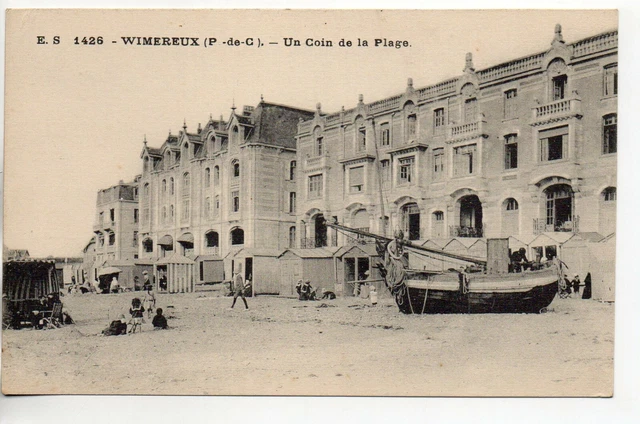 CPA FRANCE 62 Wimereux, la Rivière et l'Eglise | 62 pas de calais