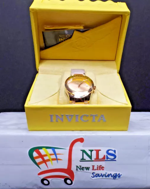 Invicta Pro Diver 0,06 Carati Orologio Automatico Da Uomo Diamante 0,06 Carati Oro Rosa 27251