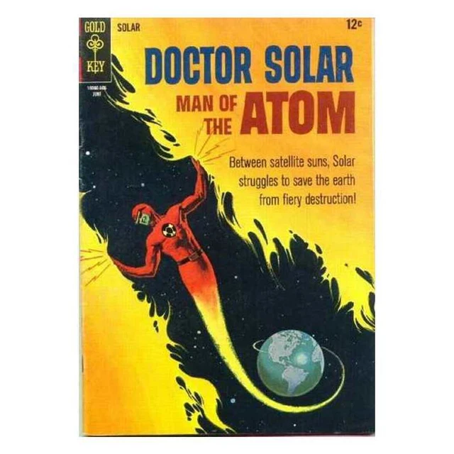 Doctor Solar: Man of the Atom (1962 series) #16 in F minus. Gold Key comics [c}