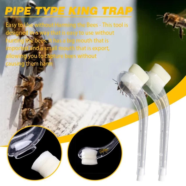 Beekeeping King Bee Catcher Catching Queen Cage Device s System Rearing n Z6E0