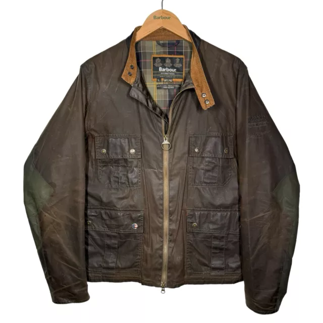 BARBOUR STEVE MCQUEEN Washington Waxed Jacket Size S Small 200.00 PicClick