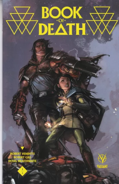 Valiant Comics Book Of Death #1 Jul 2015 Clayton Crain Variant Same Day Dispatch