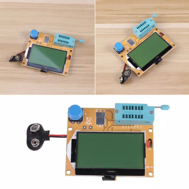 -T4 LCD Digital Transistor Tester DIY Meter Backlight Diode Triode Capacitance