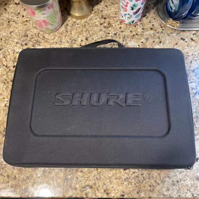 Shure Microphone Mic Case Soft Shell Foam for SM57 Beta 52-A A56D
