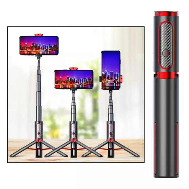 Portable Bluetooth Selfie Stick with Tripod Extendable Foldable Monopod for