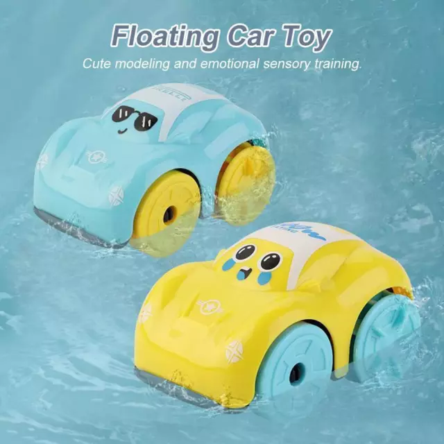 Clockwork Vehicle Water Toy Mini Plastic Wound-up Chain Car Toy Gift for Kids