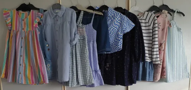 Girls Clothing Bundle 11 Items Next Etc Age 3-4 Years