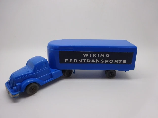 WIKING : REMORQUE camion, timon rigide, temps non vitré (poussée56) EUR