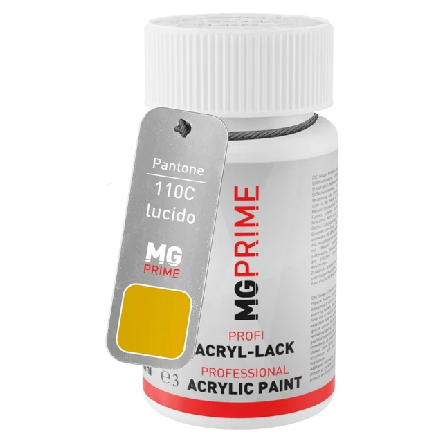 Pantone 110C Yellow lucido Stilo di ritocco da 50 ml ad asciugatura rapida