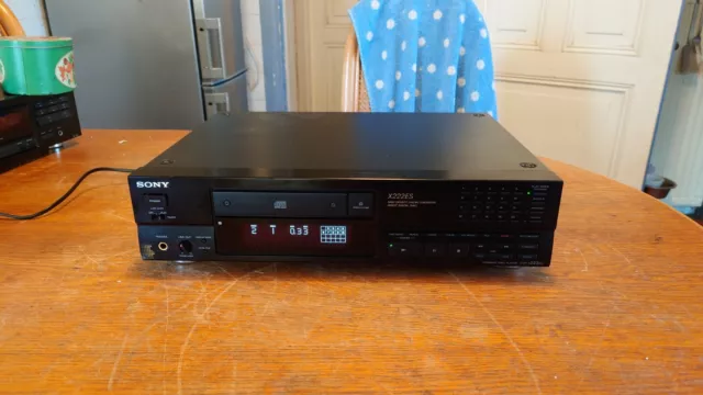 Sony CDP-X222ES High end cd player, Elevated standard, Compact disc. New Belt.