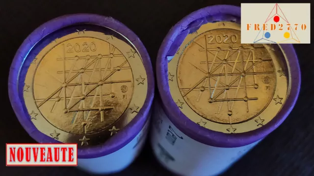 PIECE 2 EUROS COMM. FINLANDE 2020 - UNIVERSITE DE TURKU -  UNC - Lettre suivie
