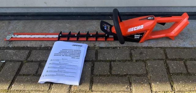 Echo DHC-200 56 Volt Hedge Trimmer, Tool Only, Ex Display, 624mm Blades.