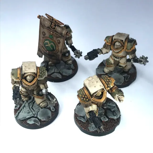 DEATH GUARD TACTICAL Squad Painted Ideal for Warhammer 30K Horus