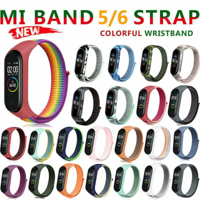 For Xiaomi Mi Band 3 4 5 6 Fitness Bracelet Wristband Watch Strap Replacement