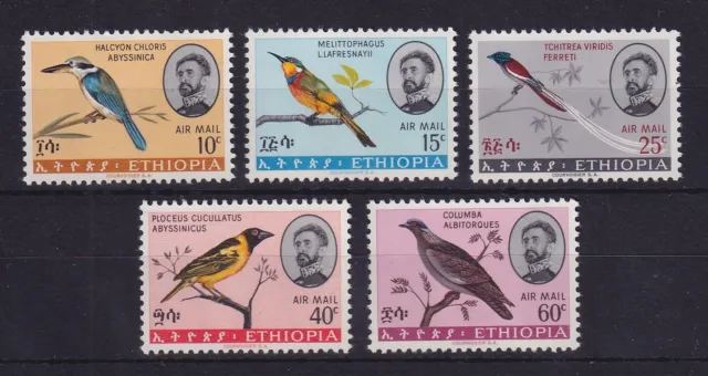 Äthiopien 1966 Einheimische Vögel Mi.-Nr. 524-528 postfrisch **