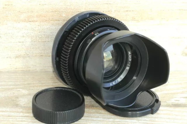 Lens Cine Mir-1B 2.8/37mm PL-mount lens Red One,Arri CINEMA 35mm 4K Full frame