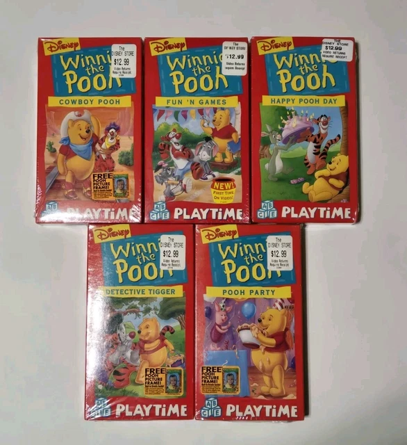 disney-winnie-the-pooh-playtime-5-vhs-lot-1998-new-sealed-66