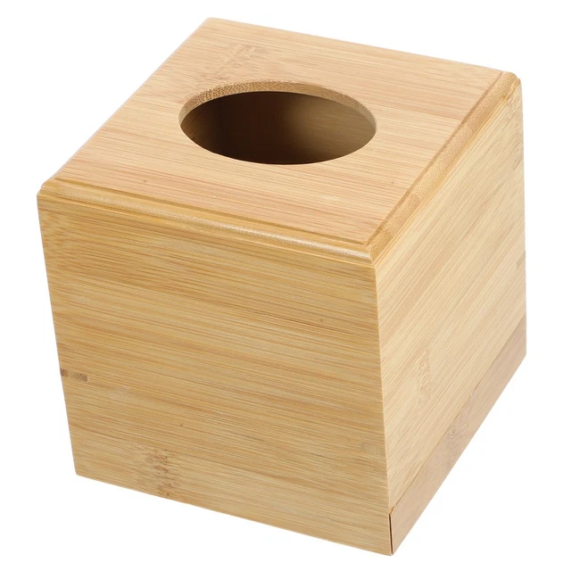 Boîte à Mouchoirs En Bois Rétro - Distributeur Élégant Pour Maison, Bureau Et Voiture