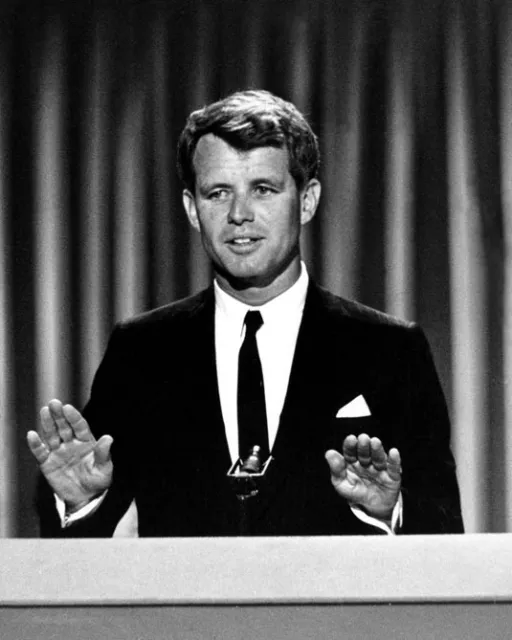 US Senator ROBERT KENNEDY RFK Glossy 8x10 Photo Historical Print Photograph