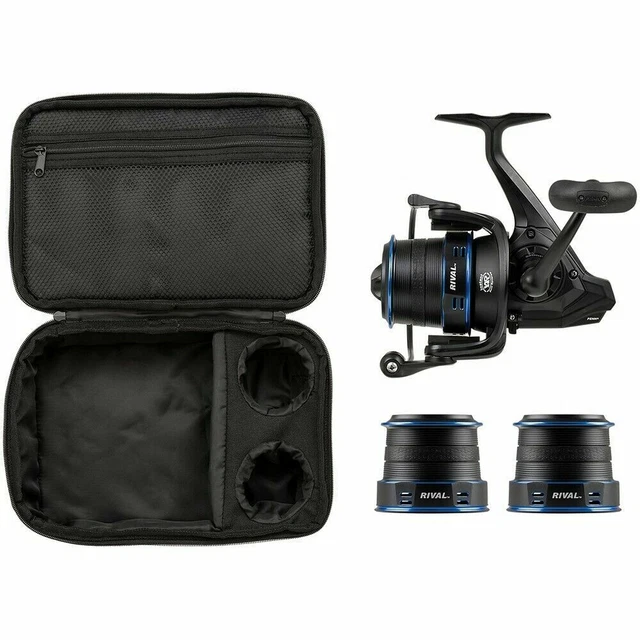 Penn Rival Longcast Surf Pack blaue Rolle x 2 Spulen x Etui