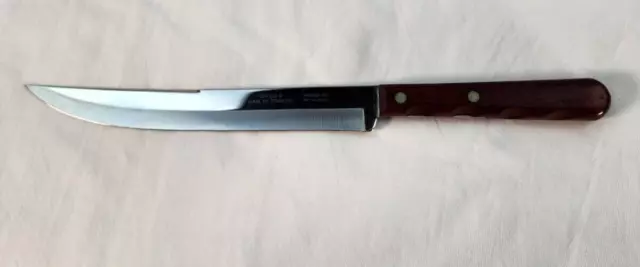 Vintage Case Xx Cap 283-8" Kitchen Knife Rosewood Handle Fixed Blade Stainless