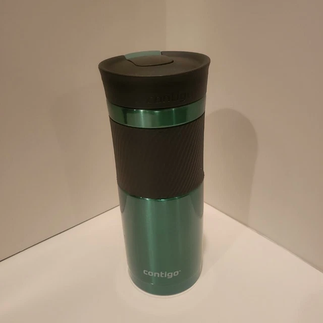 Contigo 20oz / 591 ml Byron Snapseal Travel Mug Grayed Jade ICY-HOT 3