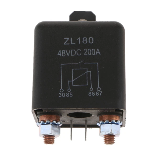 START RELAY HIGH Current Relay 14VDC 200A AMP AgSnO12 Car Relay DC 48V