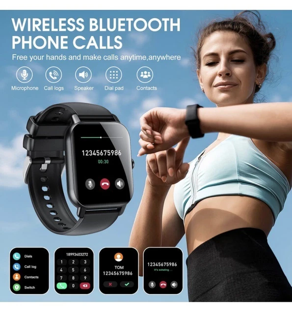 Orologio Donna Smartwatch Sudugo Donna 1.85'' - Chiamate, IPX7 Impermeabile, 112 Modalità Sport, Tracker Sonno E Cardio Activity Tracker Cardio - 13