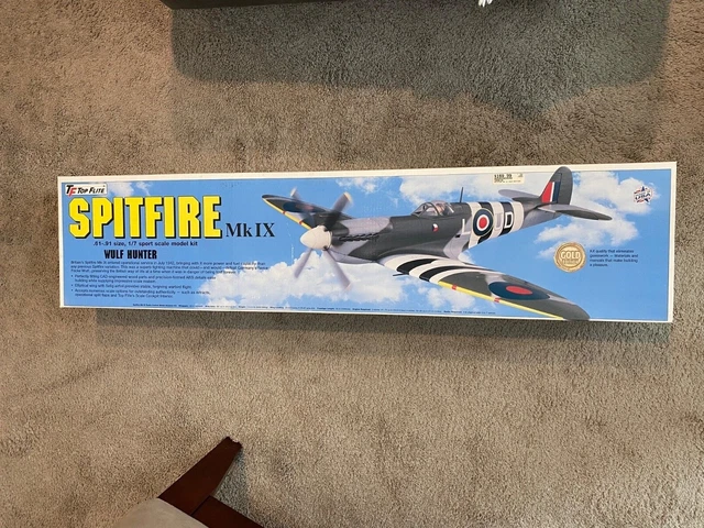 Top Flite Spitfire Mk.IX RC Model Airplane Kit Top Flite Spitfire Mk.IX RC Model Airplane Kit