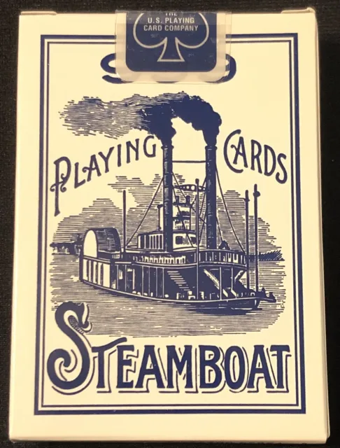 Steamboat Playing Cards Ohio Blue Seal