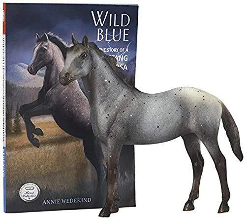 Classics Wild Blue: Book and Horse Toy Set (1:12 Scale)