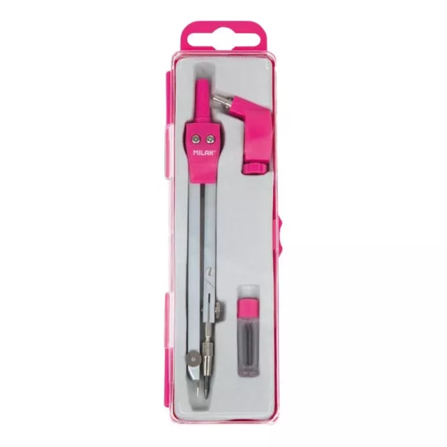 MILAN® Pink Compass Case, Universal Adapter