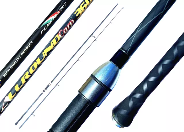 canna carpfishing allround carp fishing 3.60m pesca carpa carbonio fondo