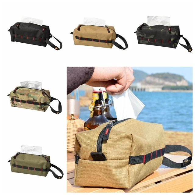 Caja de tejido Funda de tejido colgante Bolsa de almacenamiento de tejidos