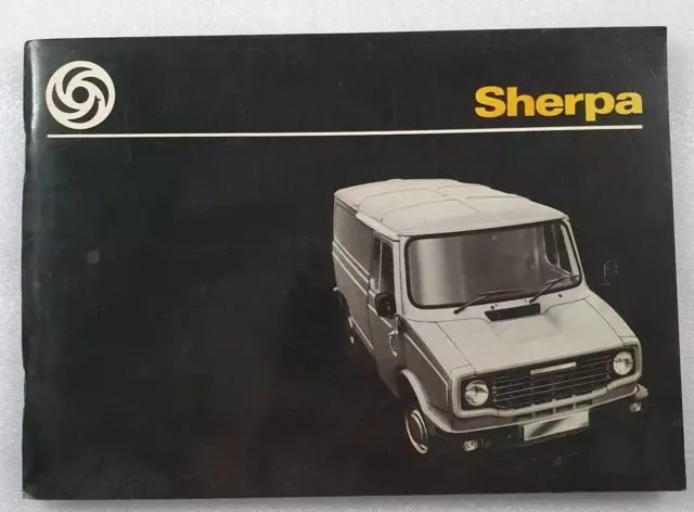 British Leyland sherpa Van Handbook - Models 200,230,250,255 - AKM4490/1