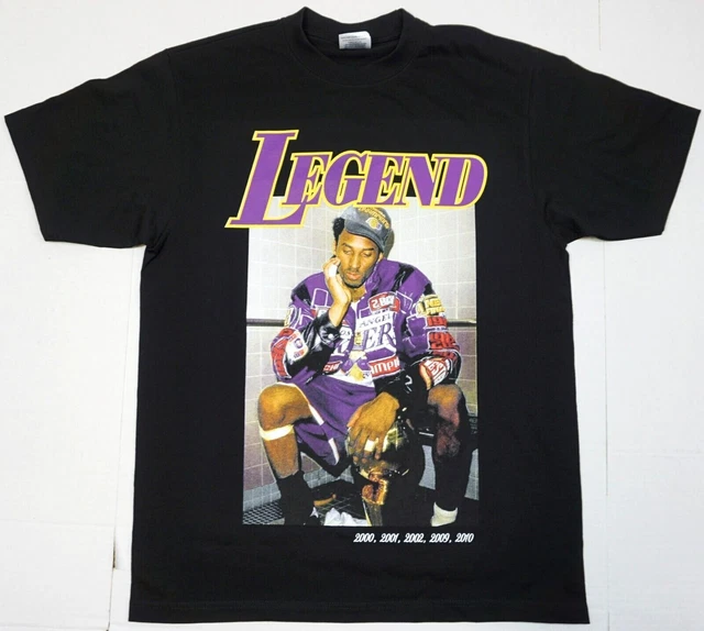 Los Angeles T-shirt  LA Legend Kobe Black Mamba 24 Men's Tee New