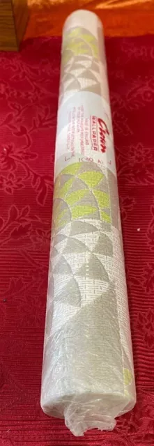 Roll Of Vintage Crown Wallpaper. Abstract Pattern   Rl98