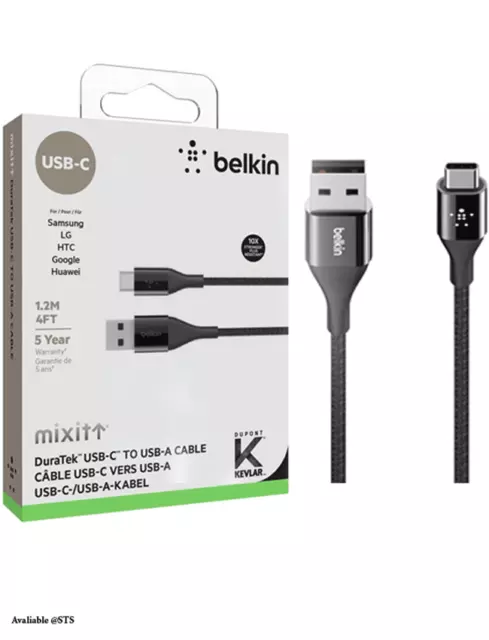 Belkin MIXITUP DuraTek USB-C to USB-A Cable