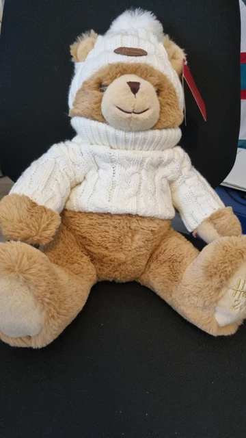 HARRODS 2019 CHRISTMAS Xmas Teddy Bear named Joshua 32.99