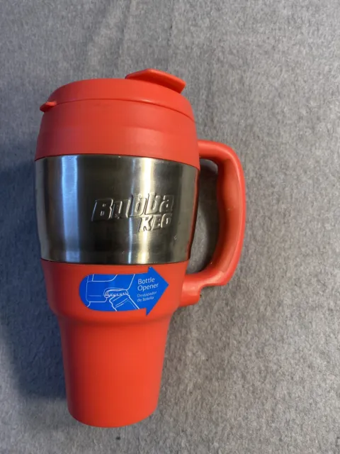 Bubba Keg - 34 oz 1 L Stainless Steel Insulated Mug - Red Travel Mug
