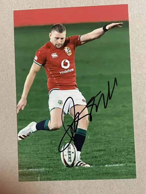 Finn Russel. - British Lions Rugby Signed 6x4 Photo