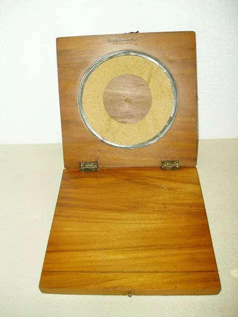 Ancien coffret acajou ancienne boîte Stérémonographe charnières laiton vers 1800