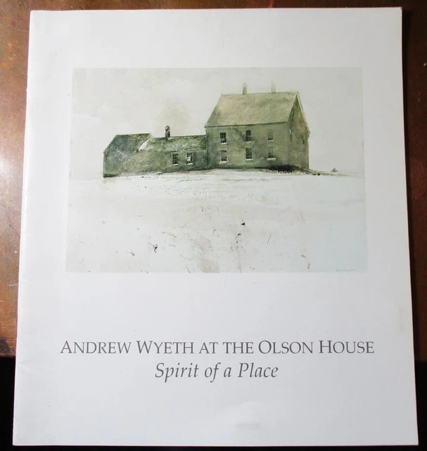 1995 RARE CATALOG Andrew Wyeth At The Olsen House Spirit Of Place Maine