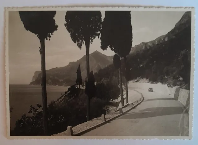Lago Di Garda Gardesana Cipressi Di Reamol R.D.L.XI 1925 Bn, Fg, Non Viaggiata.